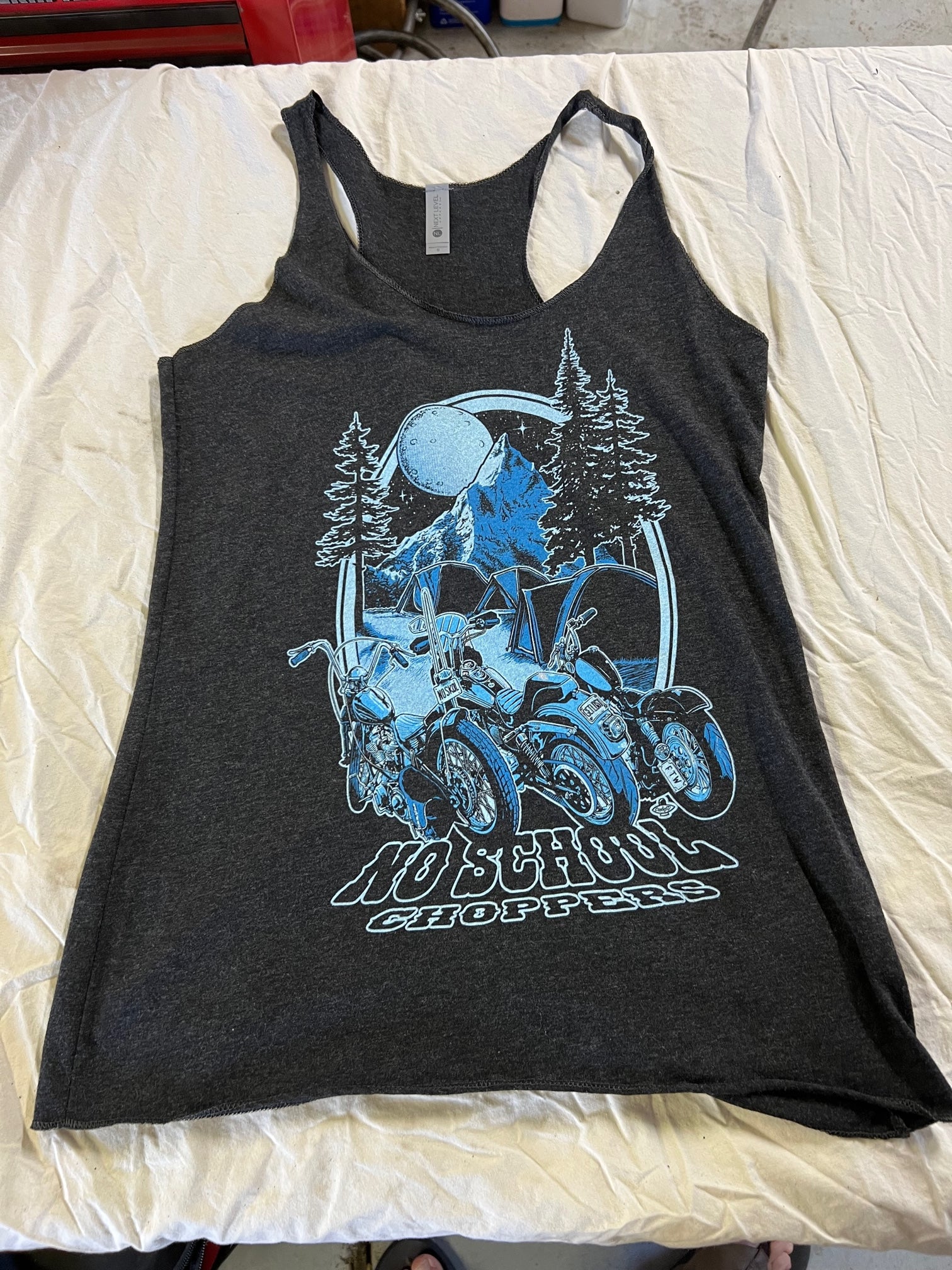 Womens Racer Back NSC Campout Tank